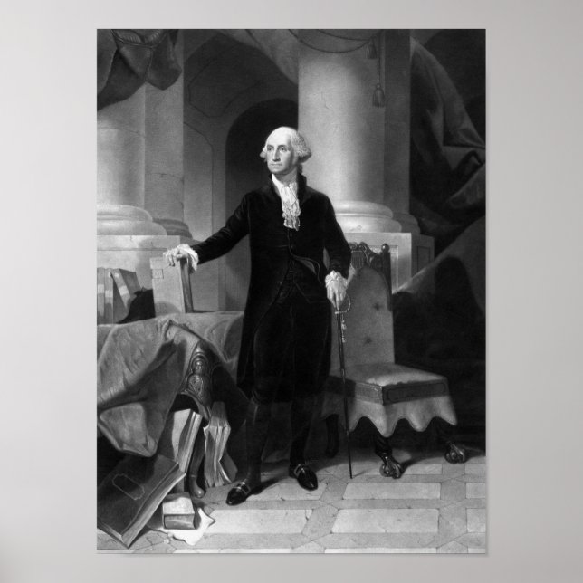 President George Washington Poster (Framsidan)