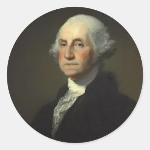 President George Washington Runt Klistermärke