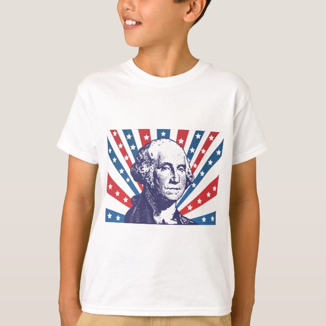 President George Washington Tee (Framsida)