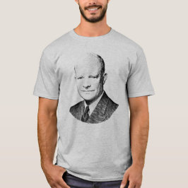 President grafiska Dwight Eisenhower T Shirt