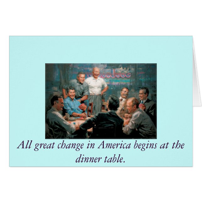 President Hälsningskort (Framsidan Horizontal)