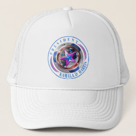 President Harris/Walz Frimärke Medallion Cap Keps