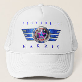 President Harris/Walz Vinge Medallion Cap Keps