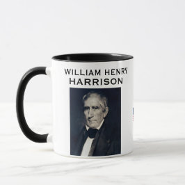 President Harrison, William Henry mugg