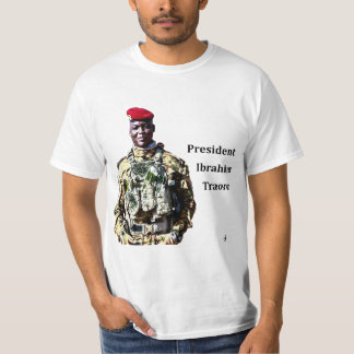 President Ibrahim traore T Shirt