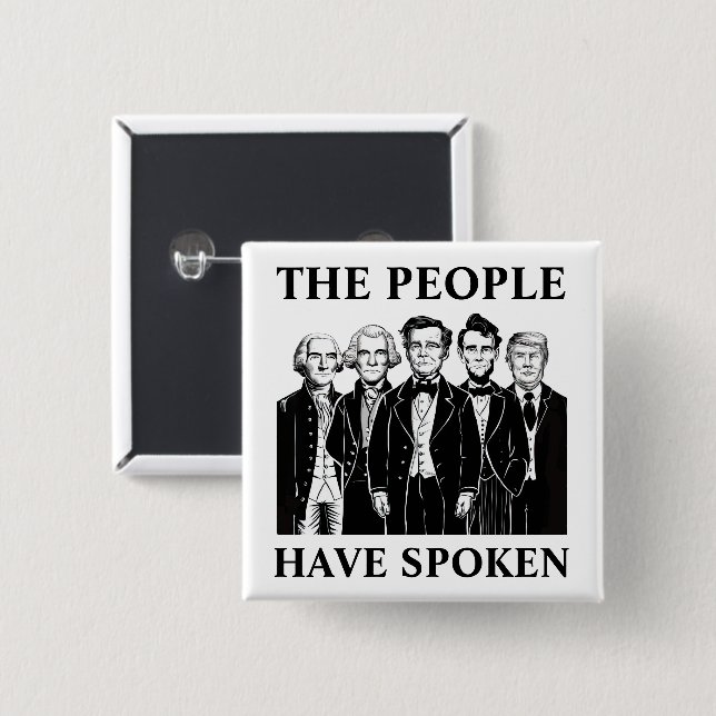 President Inauguration Knapp (Framsida & baksida)