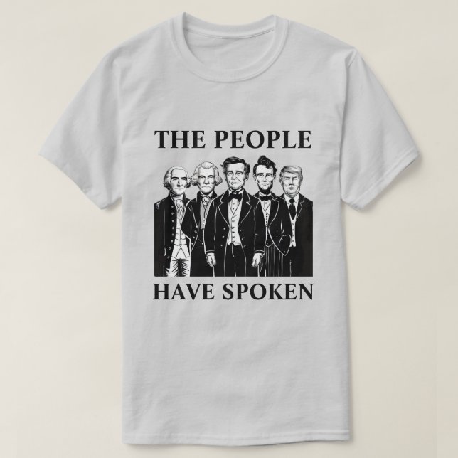 President Inauguration T Shirt (Design framsida)