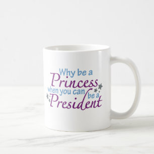 President inte en Princess Kaffemugg