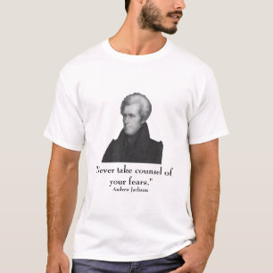 President Jackson och citationstecken T-shirt