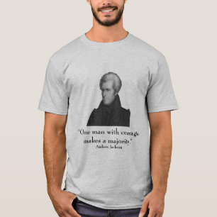 President Jackson och citationstecken T-shirt