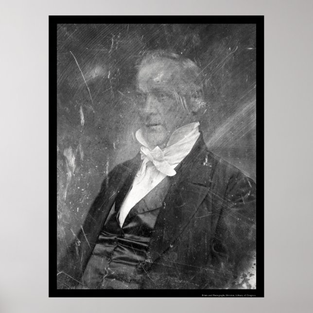President James Buchanan Daguerreotype 1845 Poster (Framsidan)