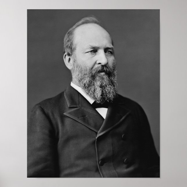 President James Garfield Poster (Framsidan)