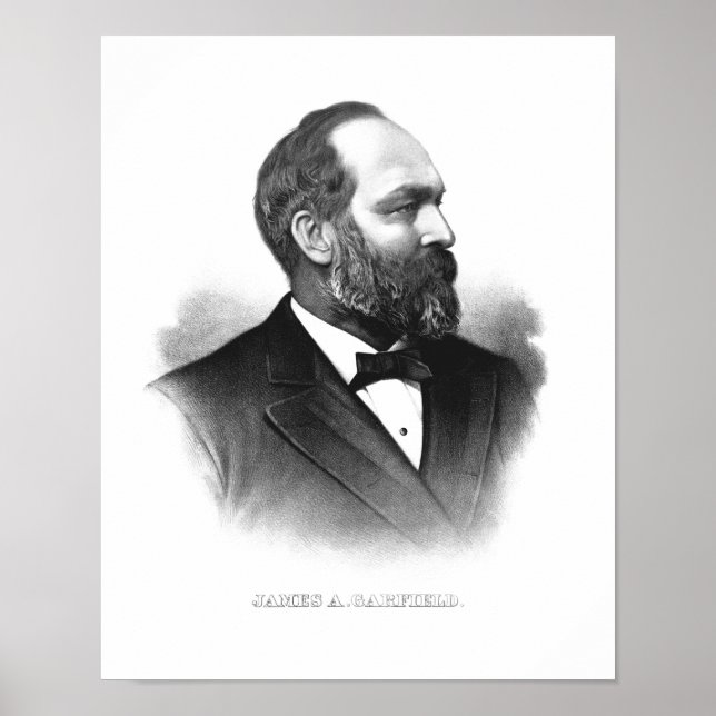 President James Garfield Poster (Framsidan)