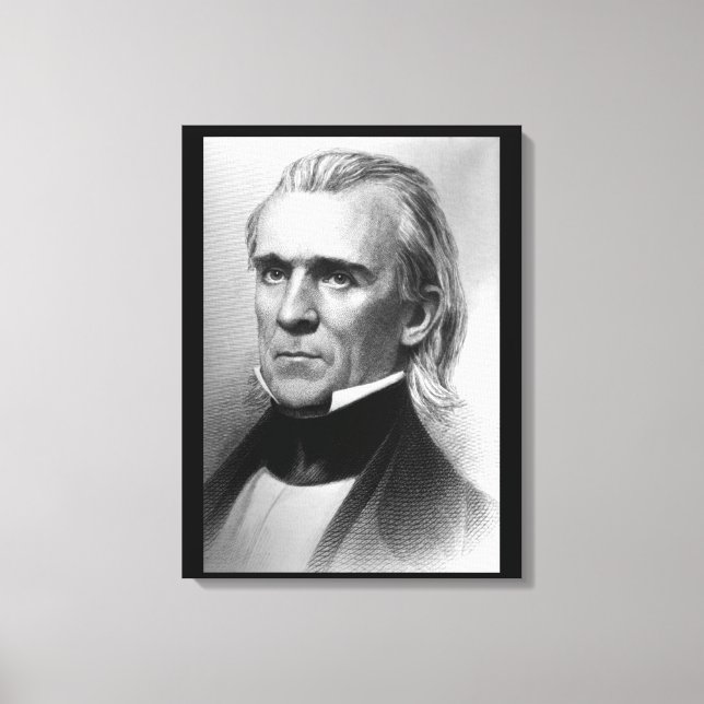 President James K. Polk, c_America Grows_Image Canvastryck (Framsida)