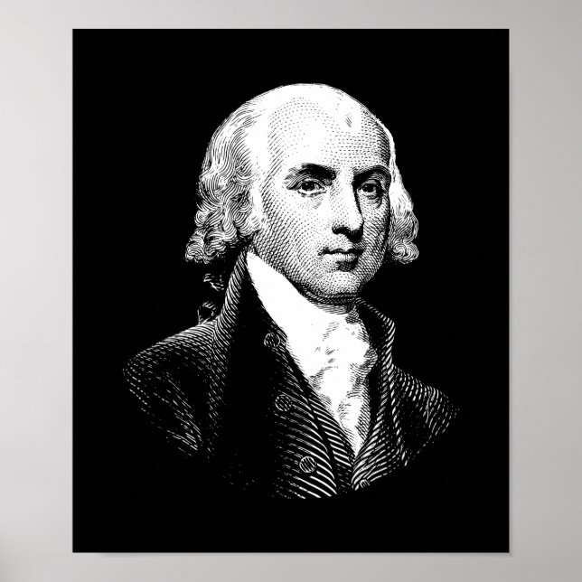 President James Madison Poster (Framsidan)