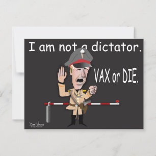 President Joe är ingen diktator Vykort