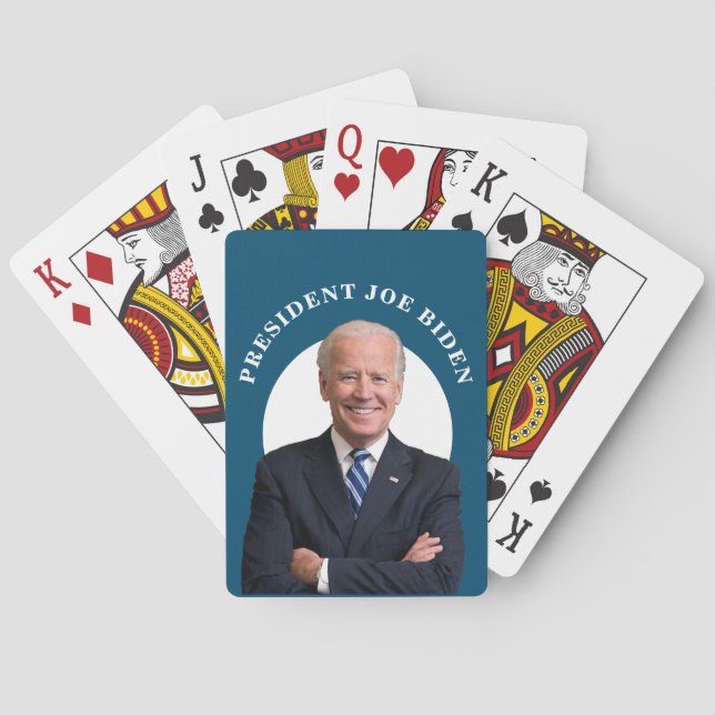 President Joe Biden Casinokort (Baksidan)