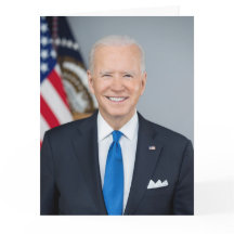 President Joe Biden Officiell Porträtt Birthday