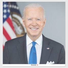President Joe Biden White House Porträtt Klistermärken