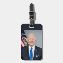 President Joe Biden White House Porträtt Luggage
