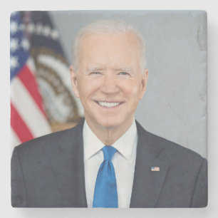 President Joe Biden White House Porträtt Stenunderlägg