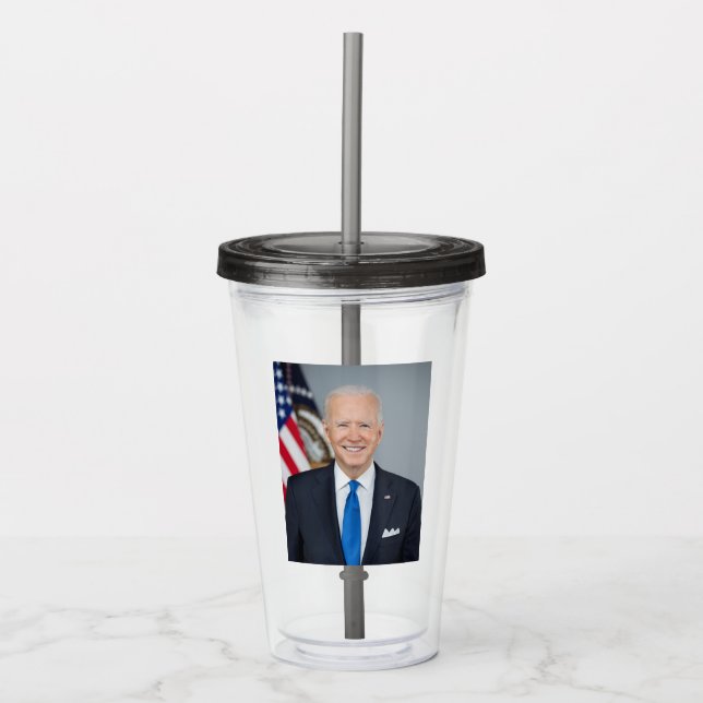 President Joe Biden White House Porträtt Take Away Mugg (Framsida)