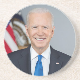 President Joe Biden White House Porträtt Underlägg