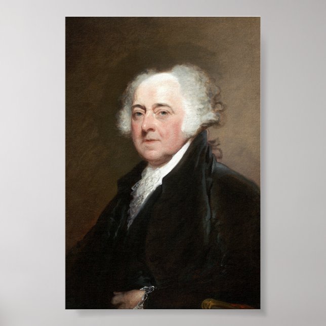 President John Adams Poster (Framsidan)