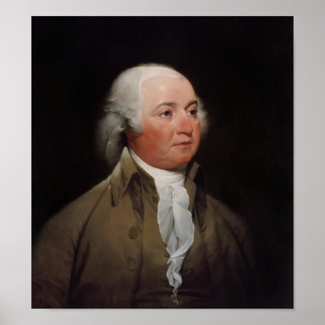 President John Adams Poster (Framsidan)