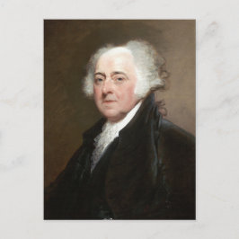President John Adams Vykort