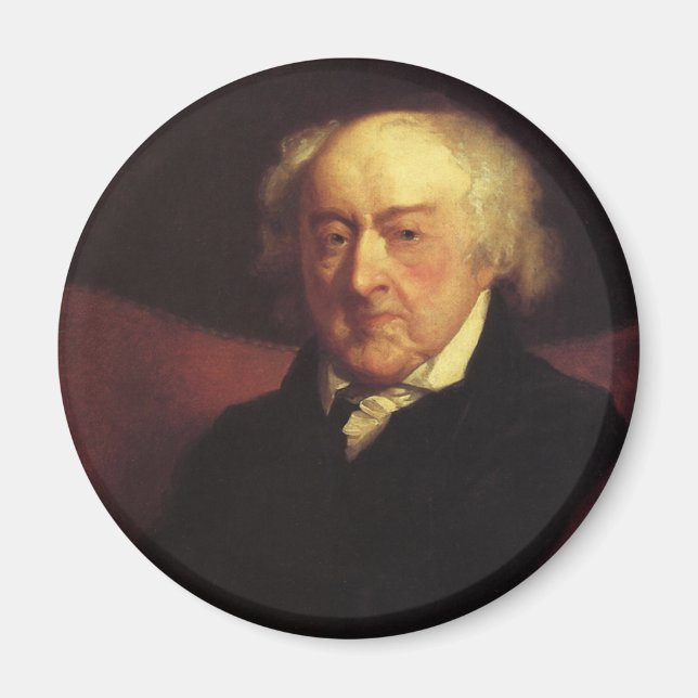 President John Admas Magnet (Framsidan)