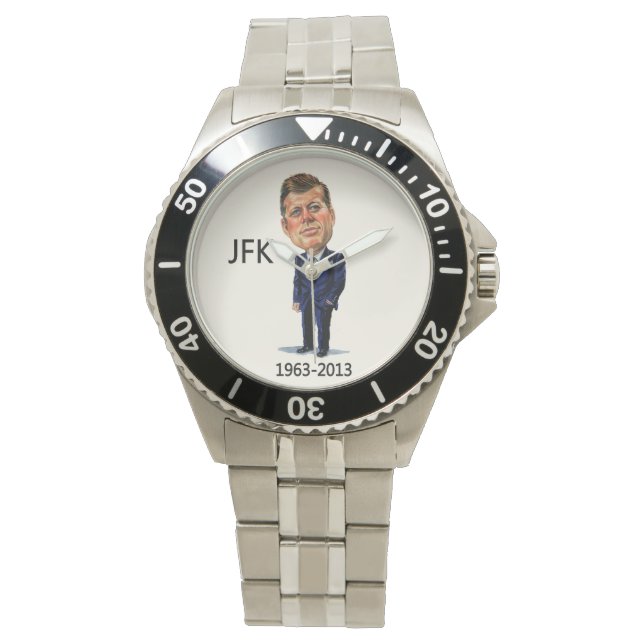 President John F. Kennedy 50 år Armbandsur (Framsida)