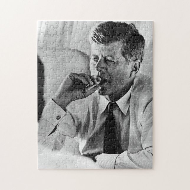 President John F Kennedy Smoking Pussel (Vertikal)