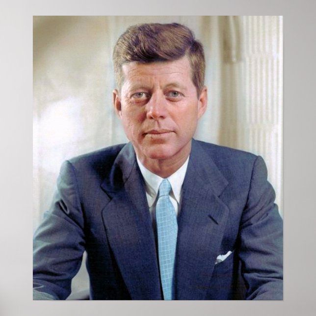 President John Fitzgerald Kennedy Poster (Framsidan)