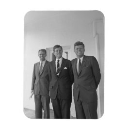 President John Kennedy & Brothers American Camelot Magnet