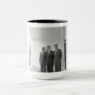 President John Kennedy & Brothers American Camelot Mugg