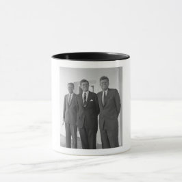 President John Kennedy & Brothers American Camelot Mugg