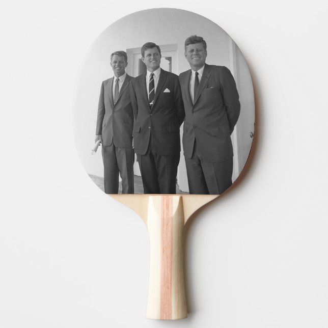 President John Kennedy & Brothers American Camelot Pingisracket (Framsidan)