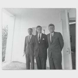 President John Kennedy & Brothers American Camelot Presentpapper