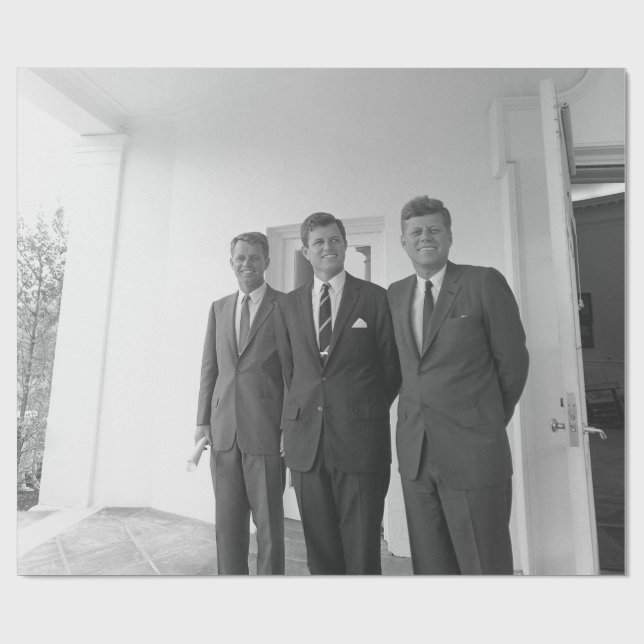 President John Kennedy & Brothers American Camelot Presentpapper (Platt)