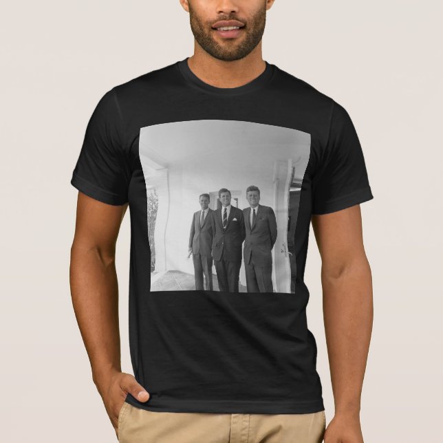 President John Kennedy & Brothers American Camelot T Shirt (Framsida)