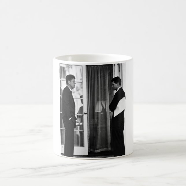 President John Kennedy och Robert Kennedy Kaffemugg (Center)
