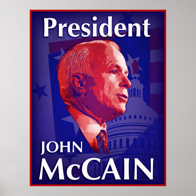 President John McCain Poster (Framsidan)