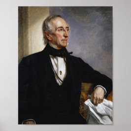 President John Tyler Porträtt Poster