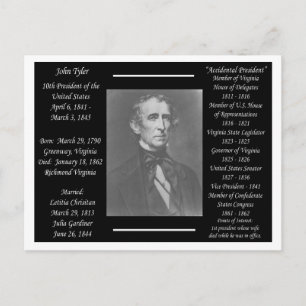 President John Tyler Vykort