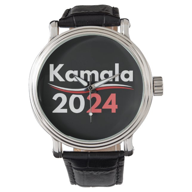President kamala harris, president harris armbandsur (Framsida)