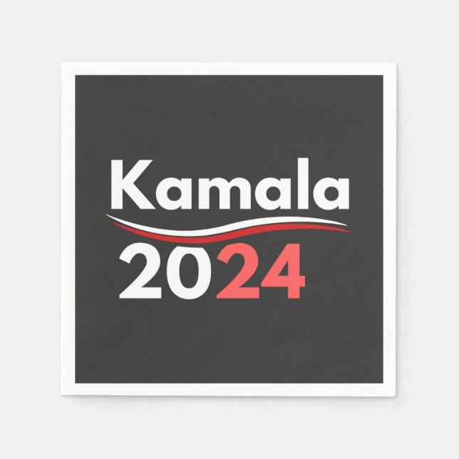 President kamala harris, president harris pappersservett (Framsidan)