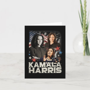 President Kamala Harris Vi är inte tillbaka 2024 Kort