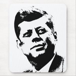 President Kennedy -- Svartvitt Musmatta