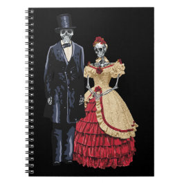 President Lincoln Skeleton, Halloween Skeleton Anteckningsbok